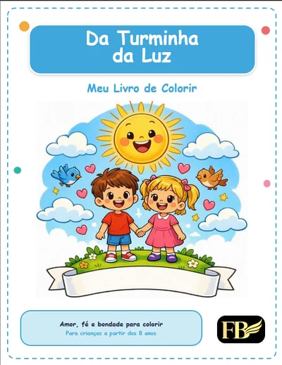 Livro de Colorir Da Turminha da Luz